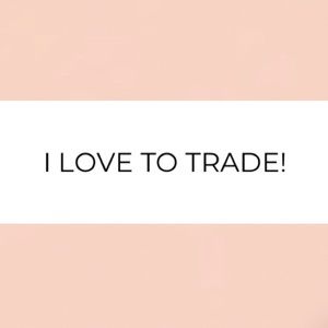 I’m open to Trading. Designer brands only 😎